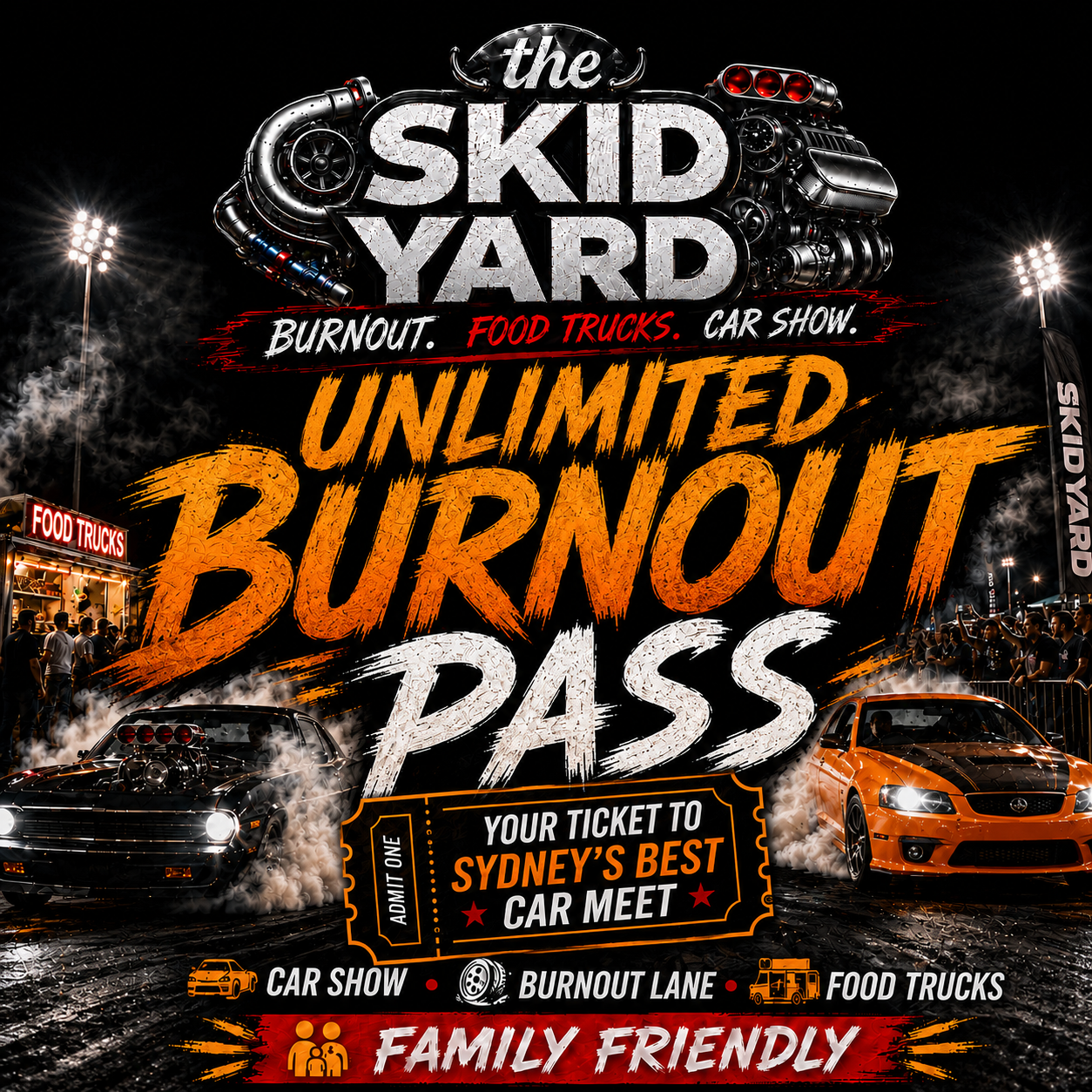 The Skid Yard - Unlimited Burnout PASS (online)