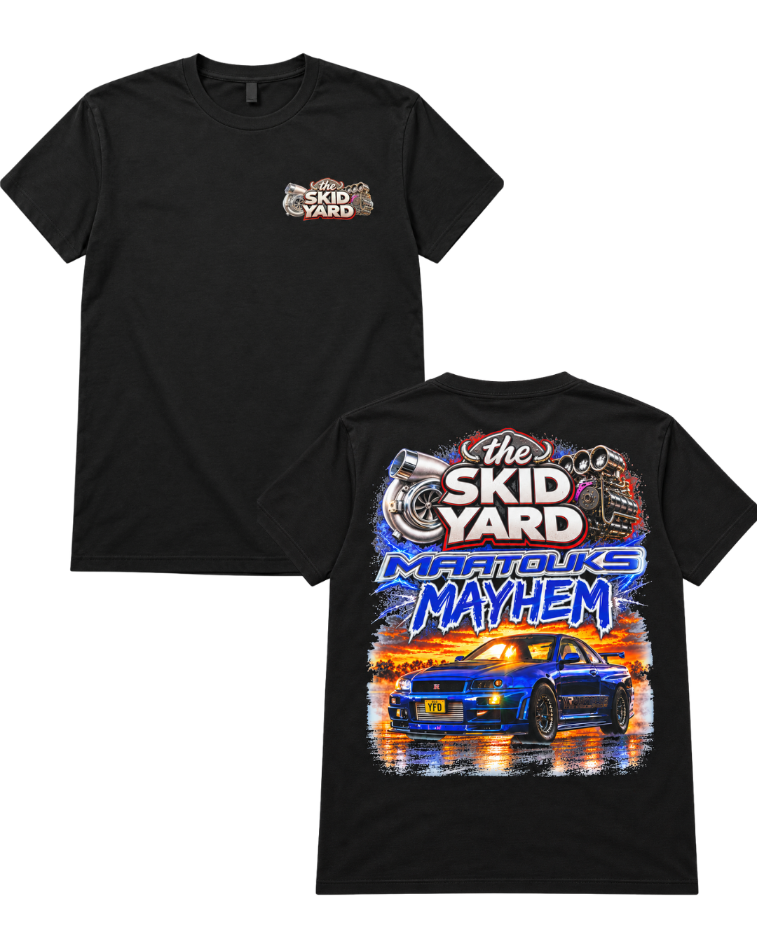 The Skid Yard x Maatouks Mayhem Shirt